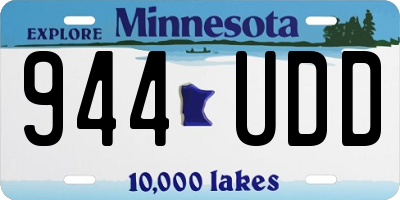 MN license plate 944UDD