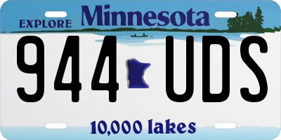 MN license plate 944UDS