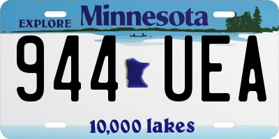 MN license plate 944UEA