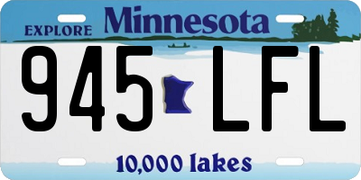 MN license plate 945LFL