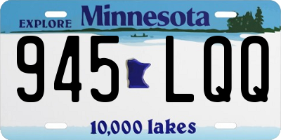 MN license plate 945LQQ