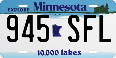 MN license plate 945SFL