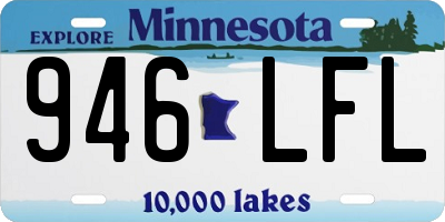 MN license plate 946LFL