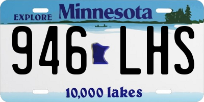 MN license plate 946LHS