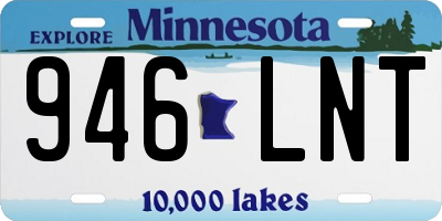 MN license plate 946LNT