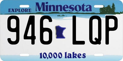 MN license plate 946LQP