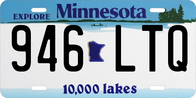MN license plate 946LTQ