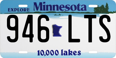 MN license plate 946LTS