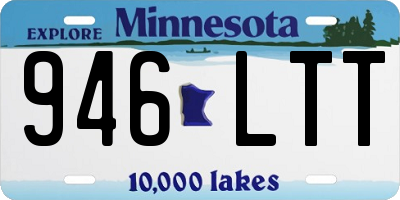 MN license plate 946LTT