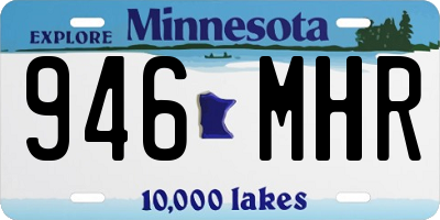 MN license plate 946MHR