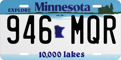 MN license plate 946MQR