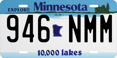 MN license plate 946NMM