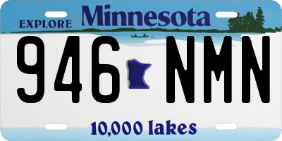 MN license plate 946NMN