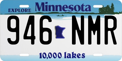 MN license plate 946NMR