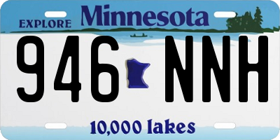 MN license plate 946NNH