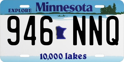 MN license plate 946NNQ
