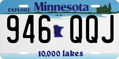 MN license plate 946QQJ