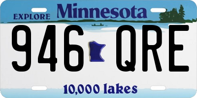MN license plate 946QRE