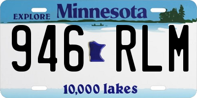 MN license plate 946RLM