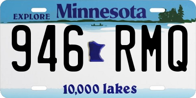 MN license plate 946RMQ