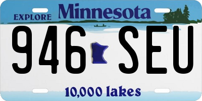 MN license plate 946SEU