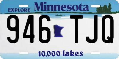 MN license plate 946TJQ