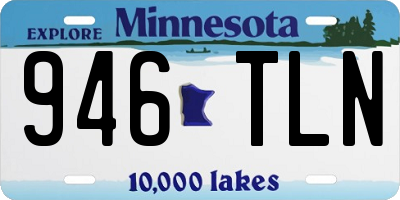 MN license plate 946TLN