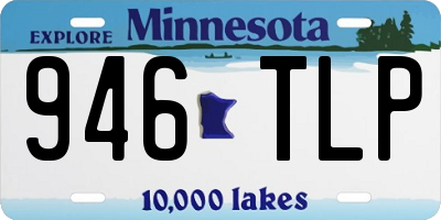 MN license plate 946TLP