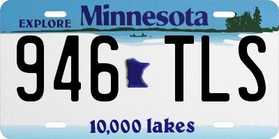 MN license plate 946TLS