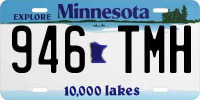 MN license plate 946TMH