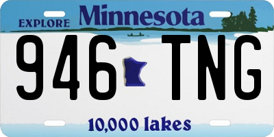 MN license plate 946TNG