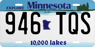 MN license plate 946TQS