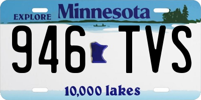 MN license plate 946TVS