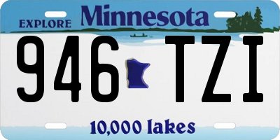 MN license plate 946TZI
