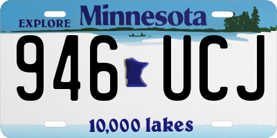 MN license plate 946UCJ
