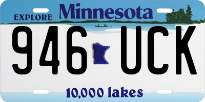 MN license plate 946UCK