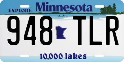 MN license plate 948TLR
