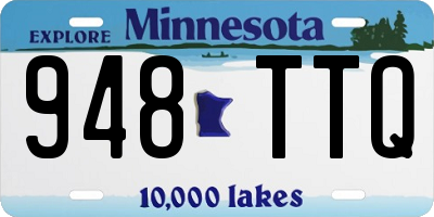 MN license plate 948TTQ