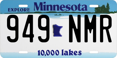 MN license plate 949NMR