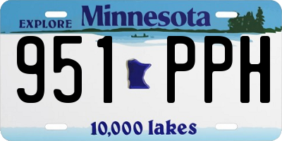 MN license plate 951PPH