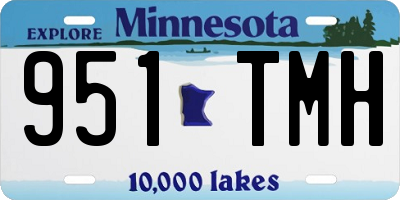 MN license plate 951TMH