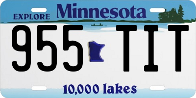 MN license plate 955TIT