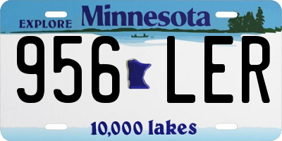 MN license plate 956LER