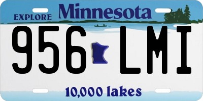 MN license plate 956LMI