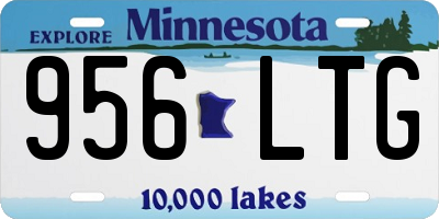 MN license plate 956LTG