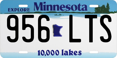 MN license plate 956LTS