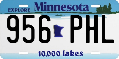 MN license plate 956PHL