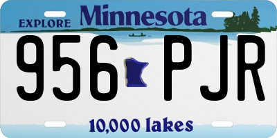 MN license plate 956PJR