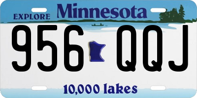 MN license plate 956QQJ
