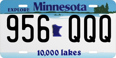 MN license plate 956QQQ